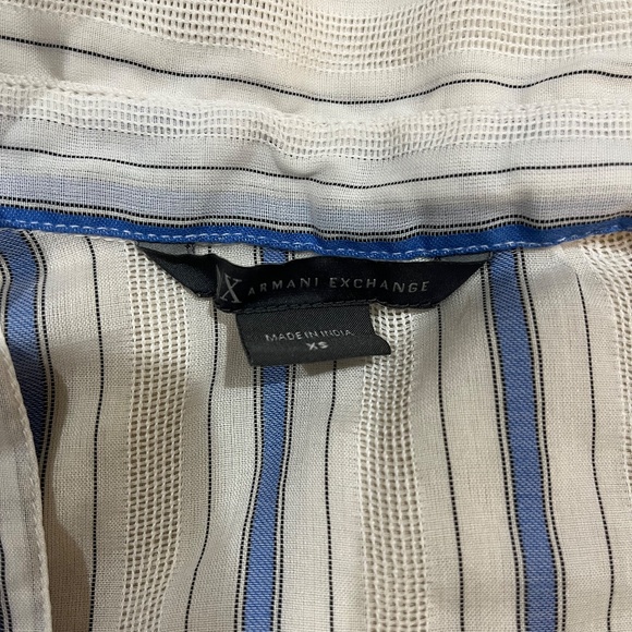 Striped Button Down Shirt - Picture 2 of 3